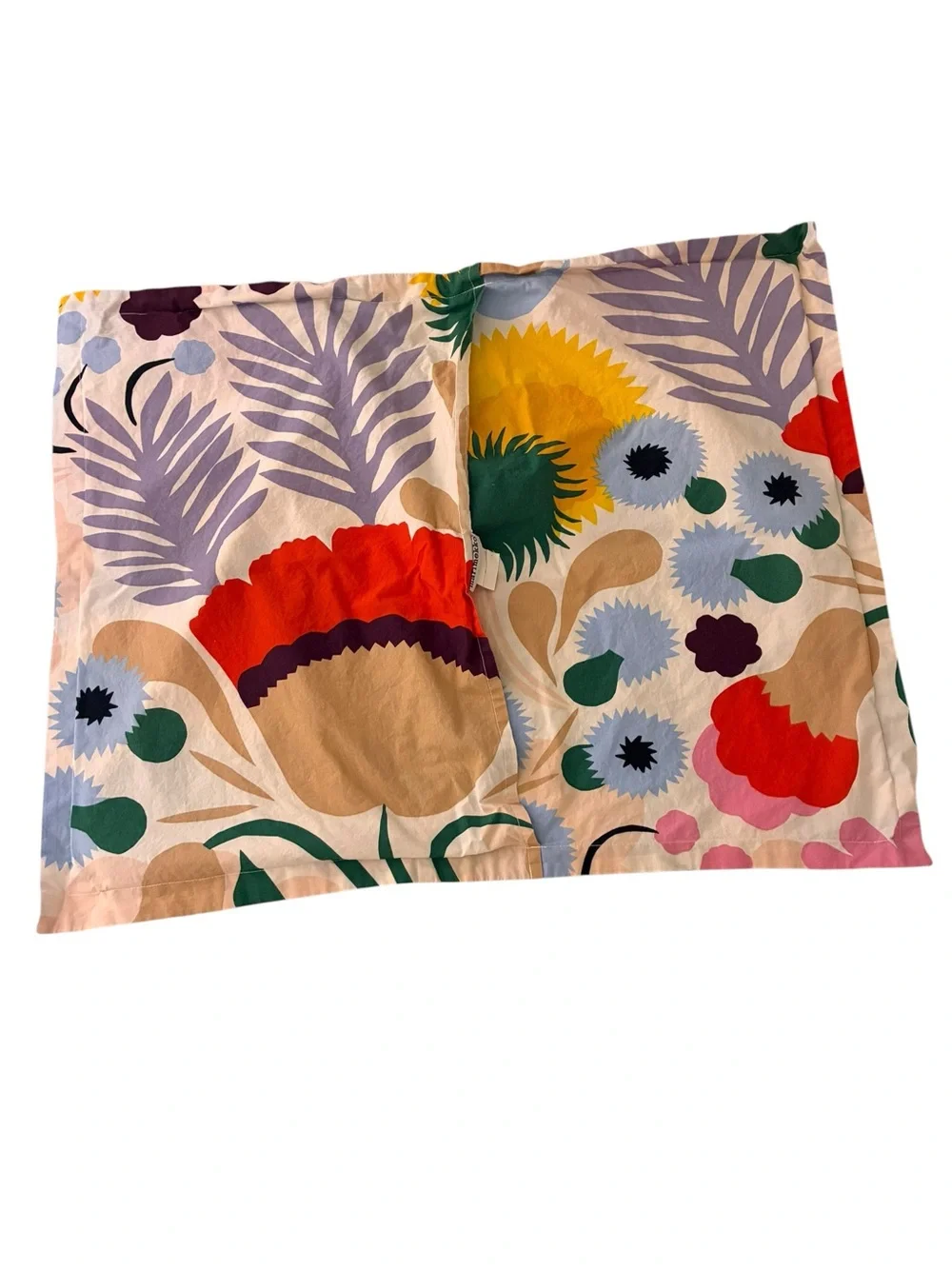 Marimekko | 100% cotton 2 vibrant tropical floral jungle standard pillowcases